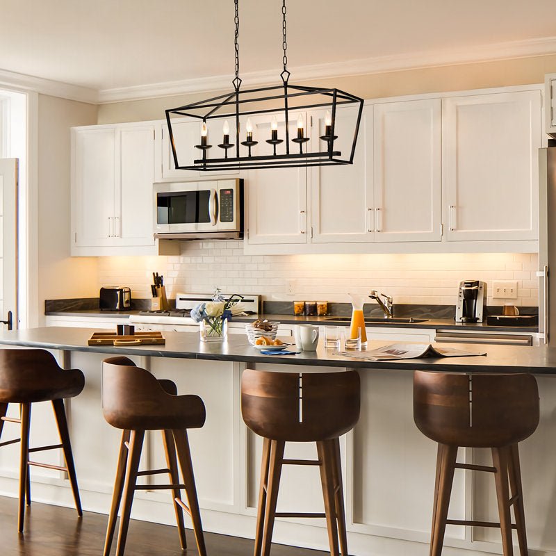 6 - Light Kitchen Island Chandelier - From Where - 