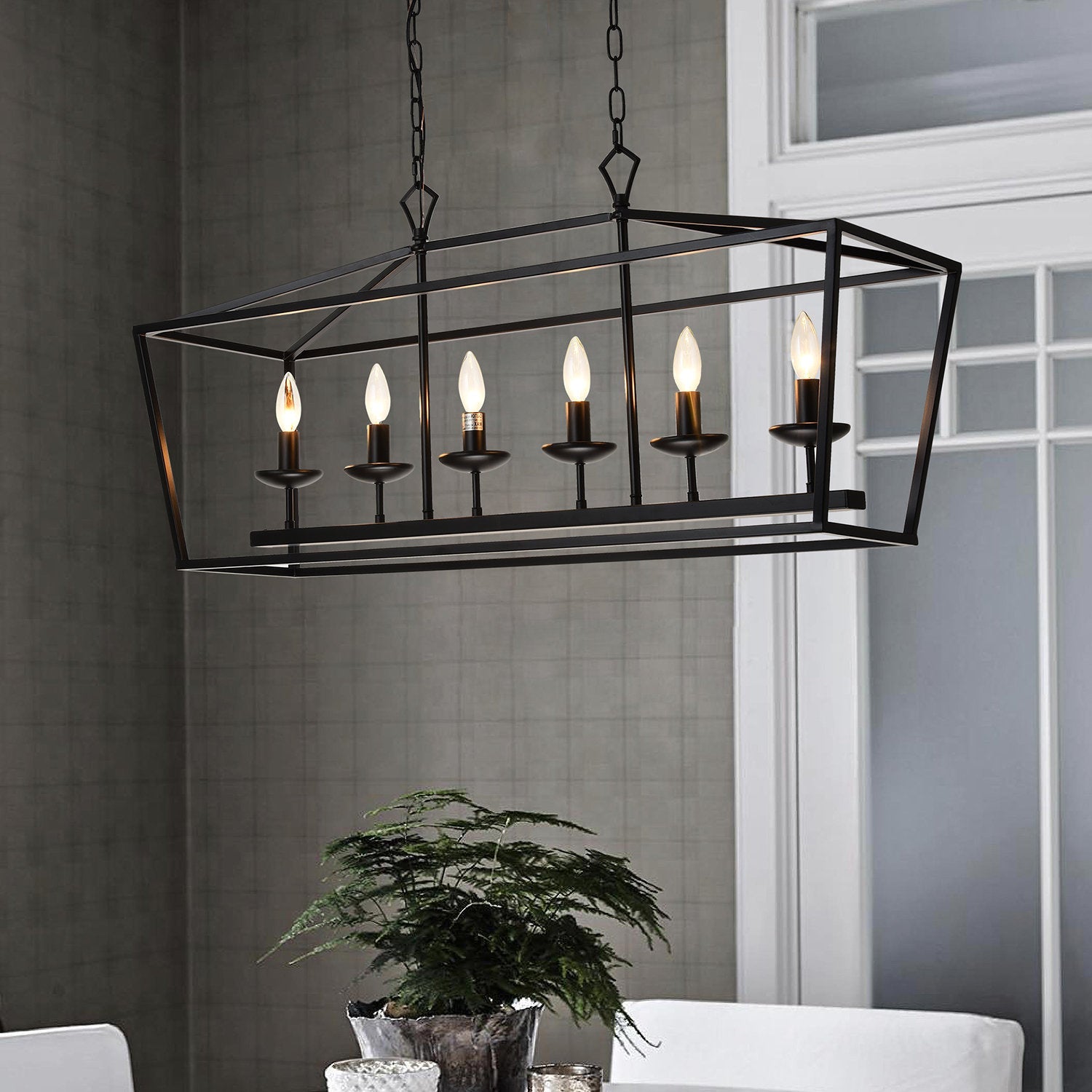 6 - Light Kitchen Island Chandelier - From Where - 
