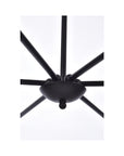 6 - Light Mid - Century Metal Pendant - From Where - 