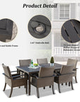 6 - Person Outdoor Dining Set - From Where - 
