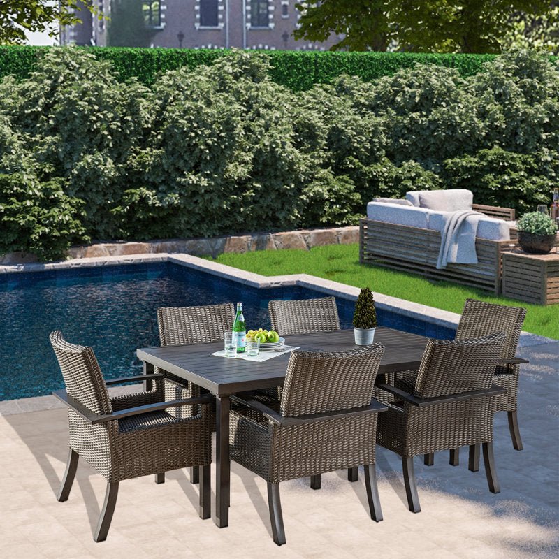 6 - Person Outdoor Dining Set - From Where - 