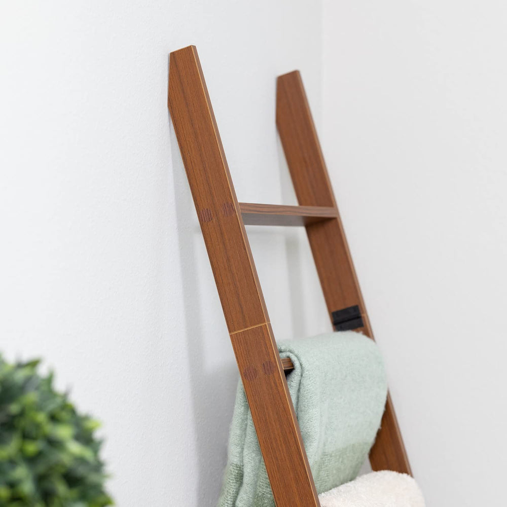 6 - Tier Wall Leaning Blanket Ladder - From Where - 