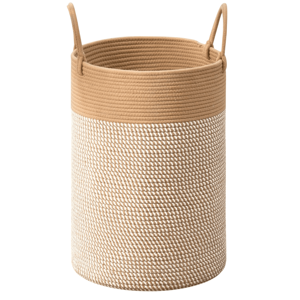 60L Woven Rope Laundry Basket - From Where - 