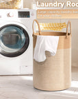 60L Woven Rope Laundry Storage Basket - From Where - 