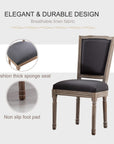 Virabit French Dining Chairs Set of 2