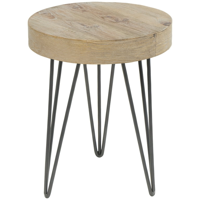 https://www.walmart.com/ip/DecMode-16-x-19-Brown-Wood-Accent-Table-with-Black-Metal-Hairpin-Legs-1-Piece/364505633