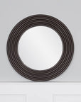 Contemporary Channeled Wall Mirror