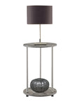 2-Tier Round End Table