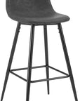 Upholstered Seat Bar Stools (Set of 2)