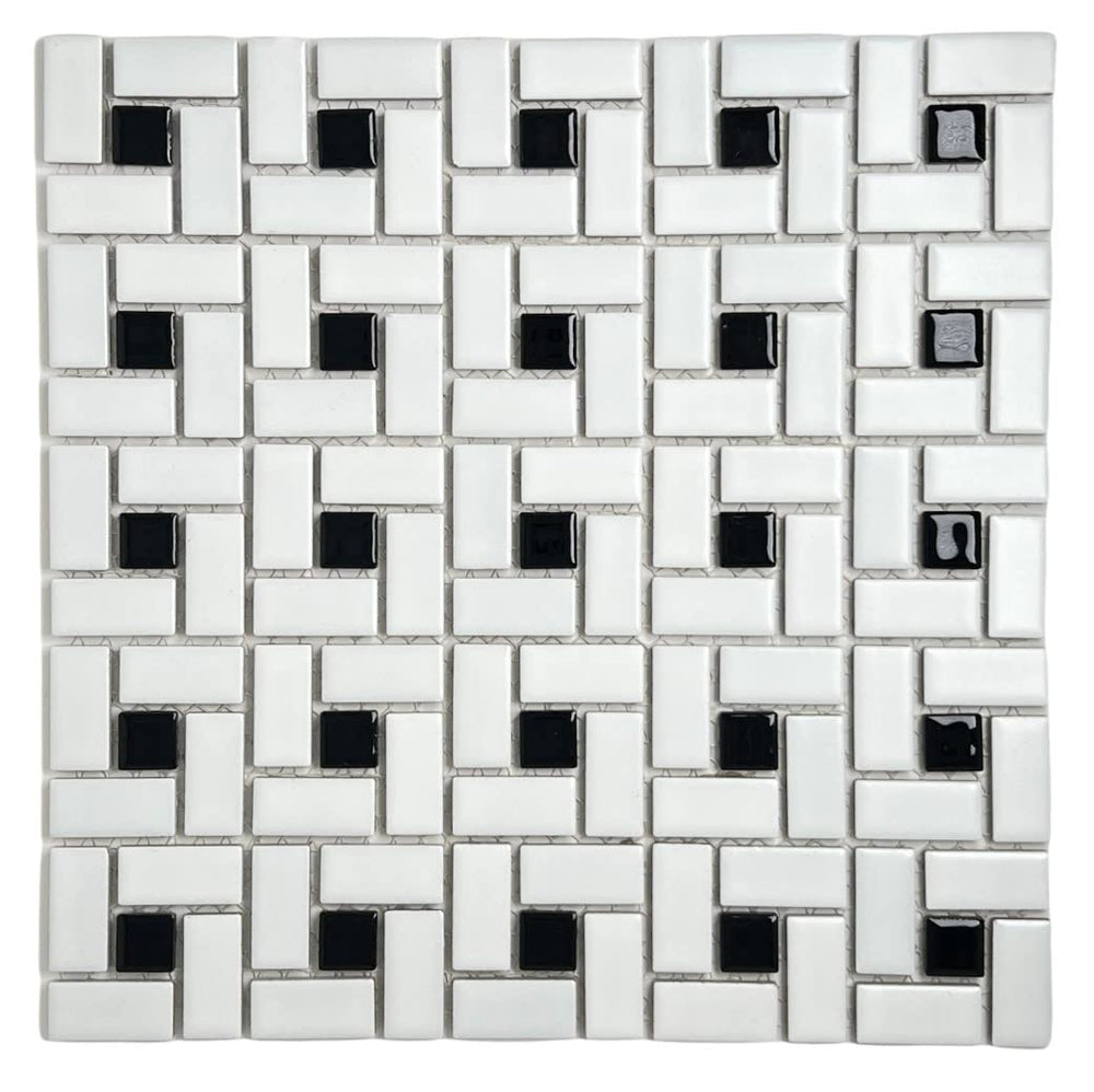 Spiral Pattern Mosaic Tile