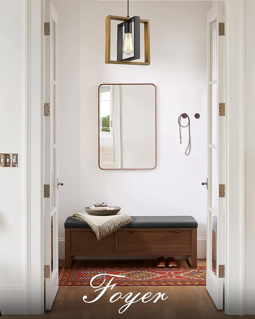 Adjustable Black Modern Pendant Light