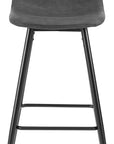 Upholstered Seat Bar Stools (Set of 2)