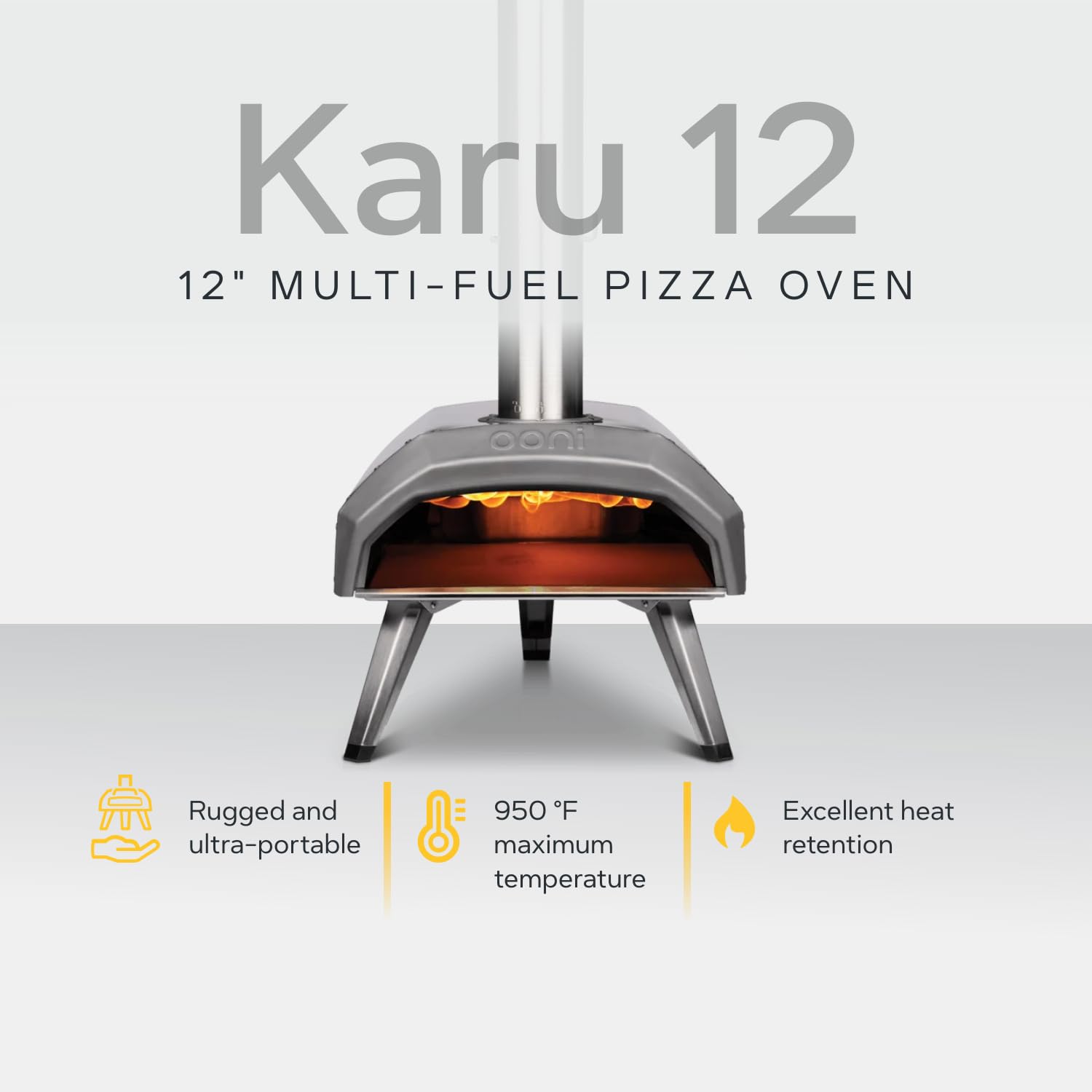Karu 12 Multi-Fuel Outdoor Pizza Oven
