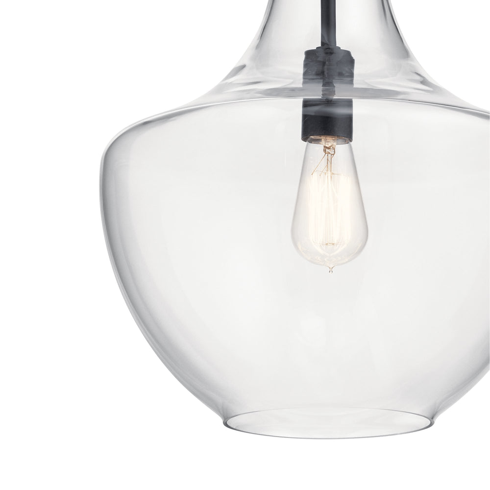 Clear Glass Pendant Light