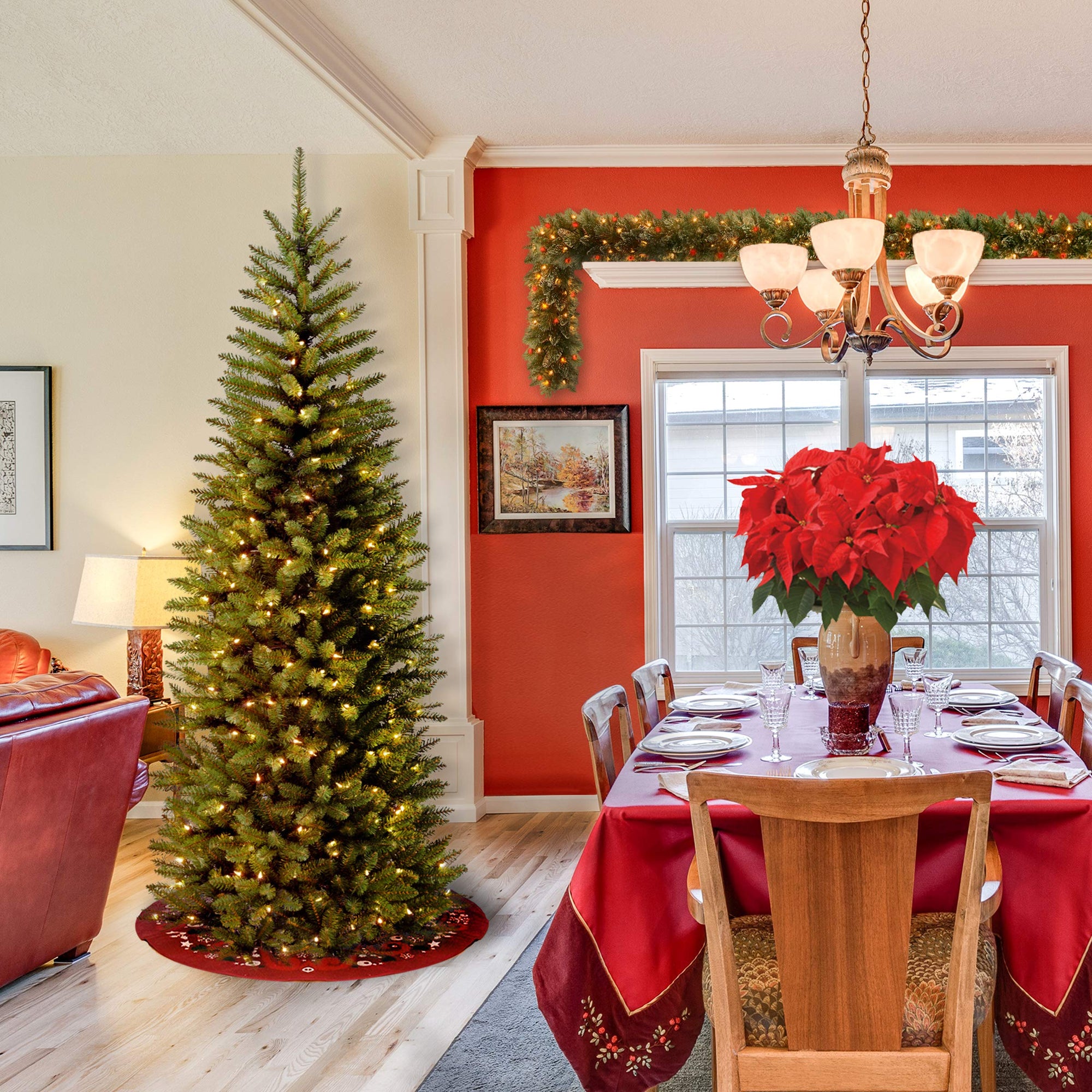 6.5ft Pre - Lit Downswept Douglas Fir Tree - From Where Finds - 