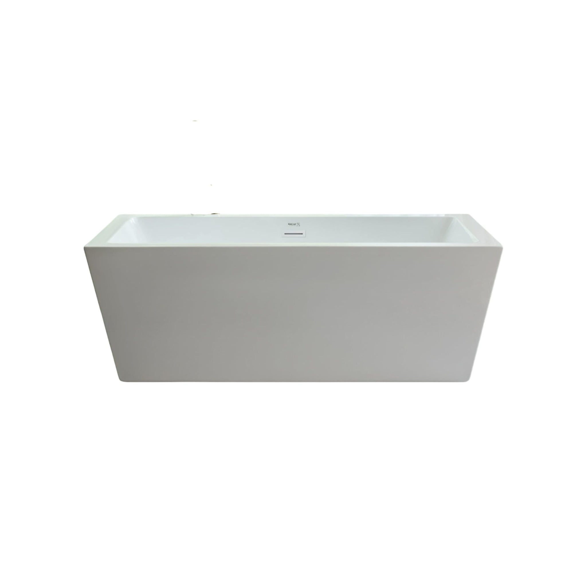 67" Acrylic Freestanding Soaking Bathtub - From Where - 