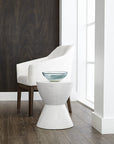 Logan End Table - White | Sunpan Furniture - 58016