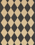 Adelaide Harlequin Indoor/Outdoor Rug | Dark Grey