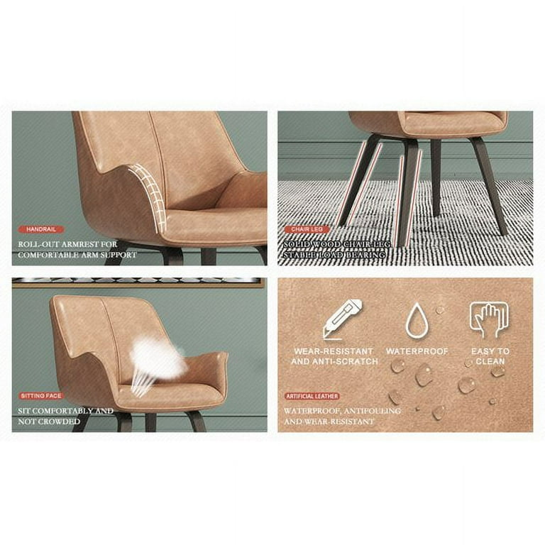https://www.walmart.com/ip/Homy-Grigio-Faux-Leather-Living-Room-Chairs-With-Armrest-Dining-Chairs-Set-of-2-Brown/1823692401