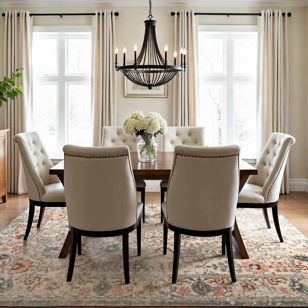 Native Collage Rug | Beige