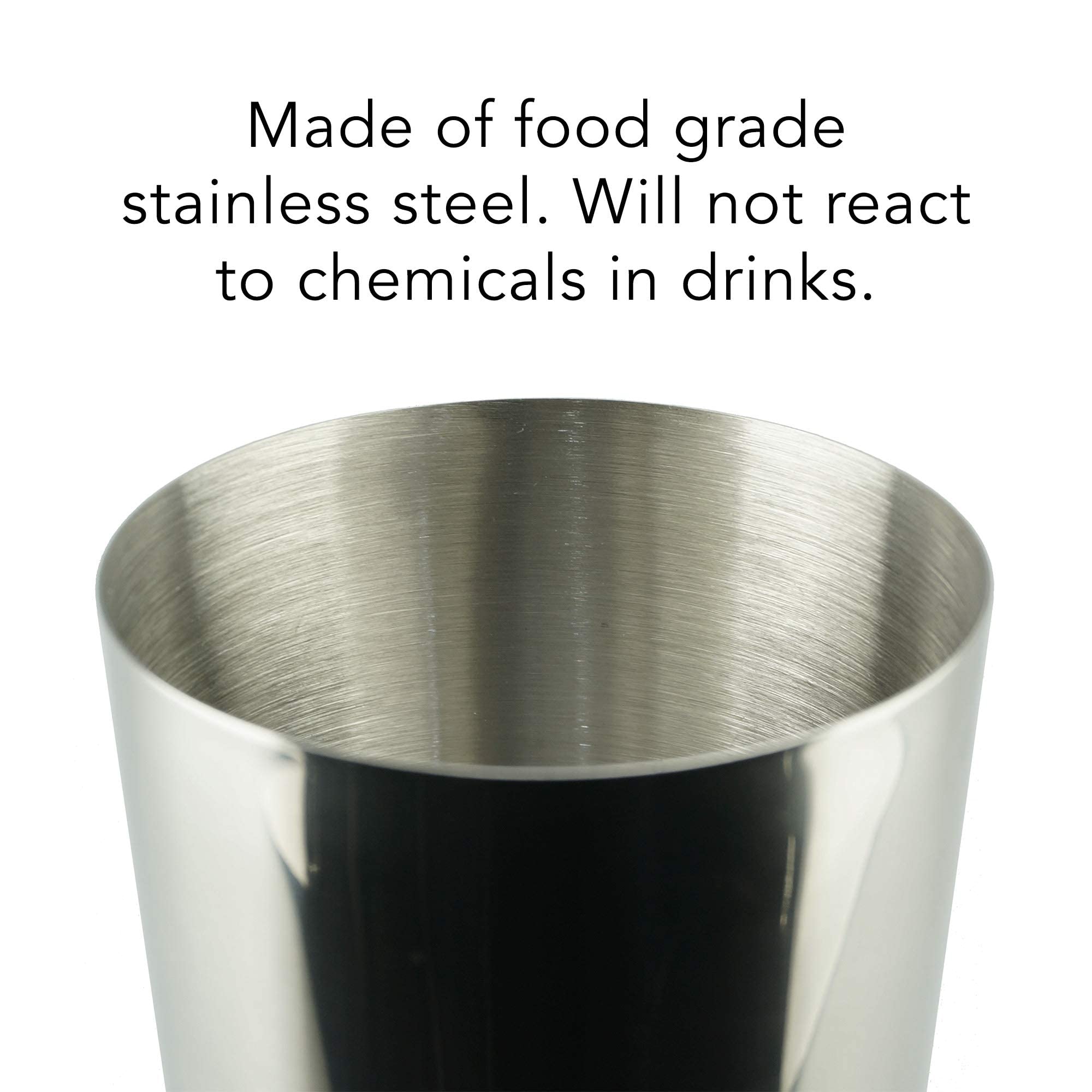 6pcs Cocktail Stainless Steel Shaker Set with Set of 4 Moscow Mule Hammered Cups - From Where - 