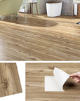 6X36 Peel and Stick Floor Tile Wood - From Where - 