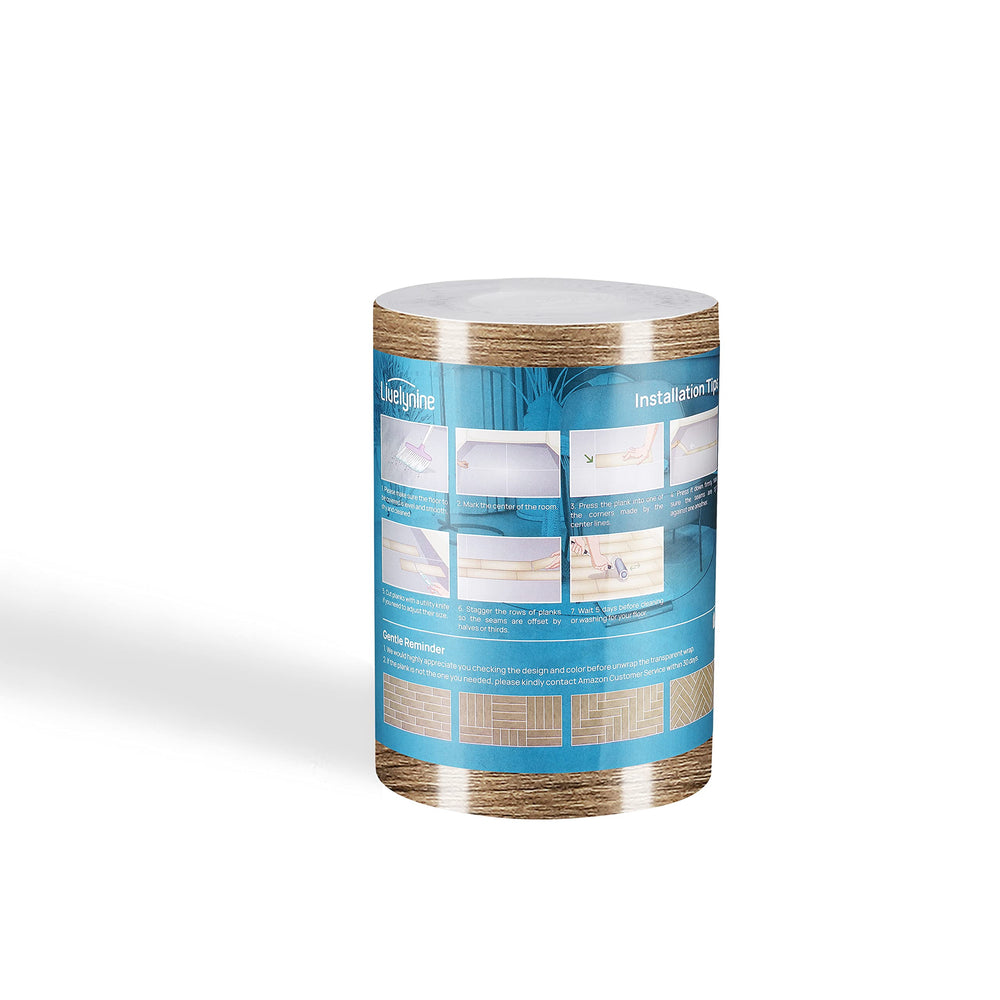 6X36 Peel and Stick Floor Tile Wood - From Where - 