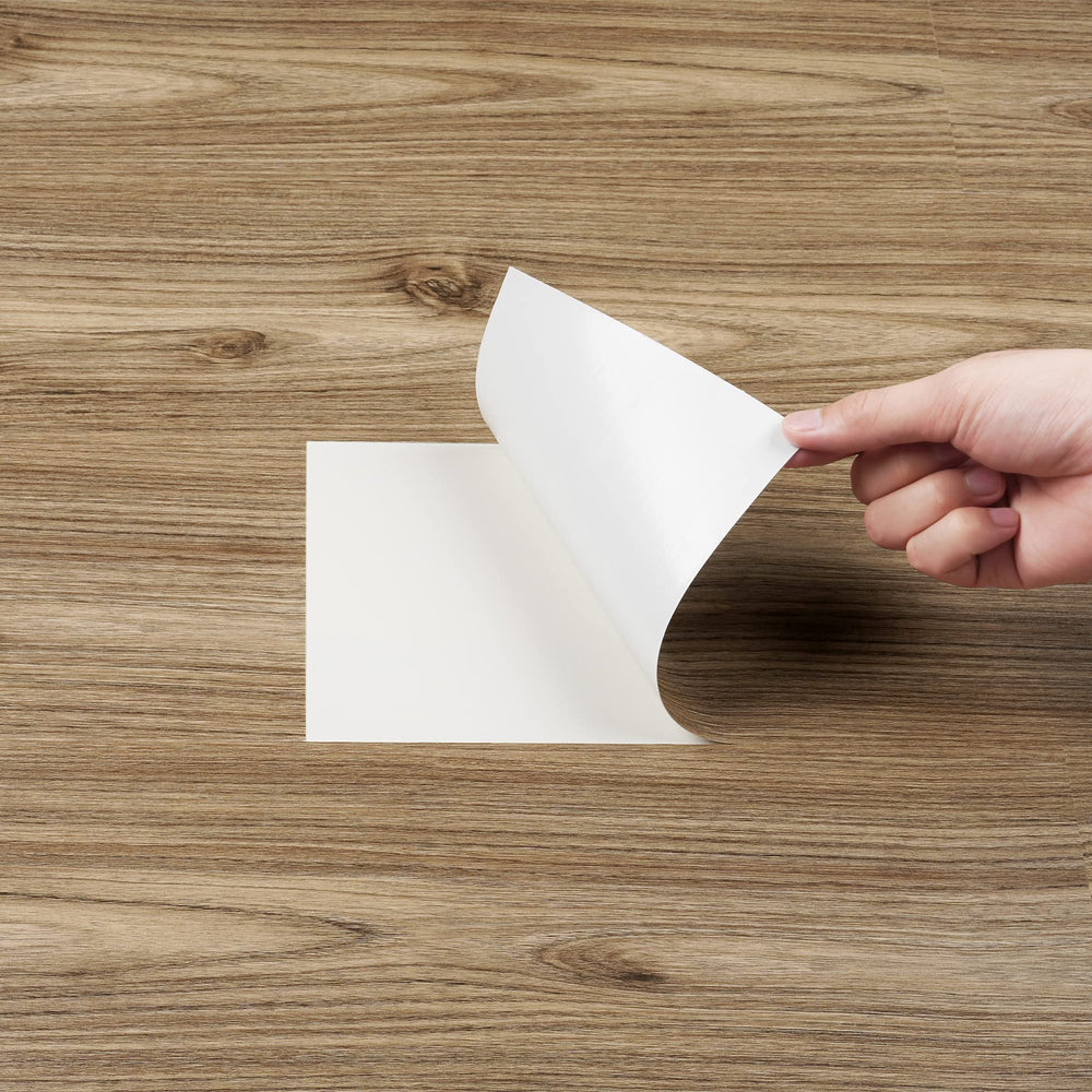 6X36 Peel and Stick Floor Tile Wood - From Where - 