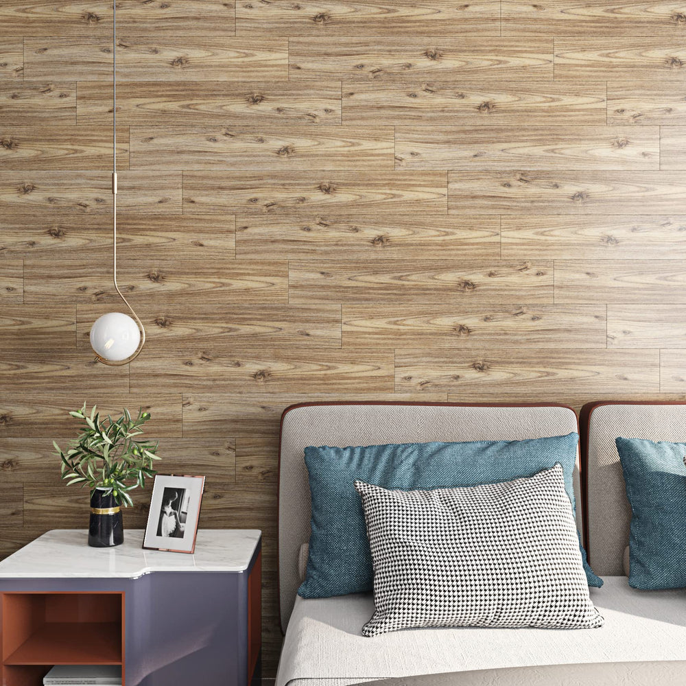 6X36 Peel and Stick Floor Tile Wood - From Where - 