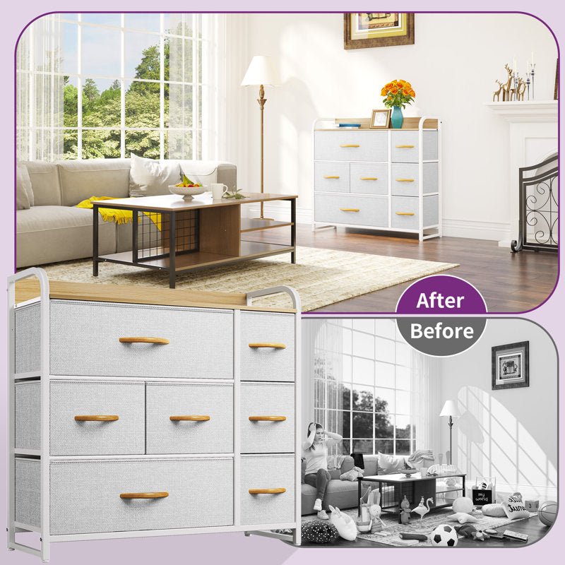 7 Drawer 31.5" W Chest - From Where - 