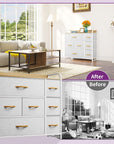 7 Drawer 31.5" W Chest - From Where - 