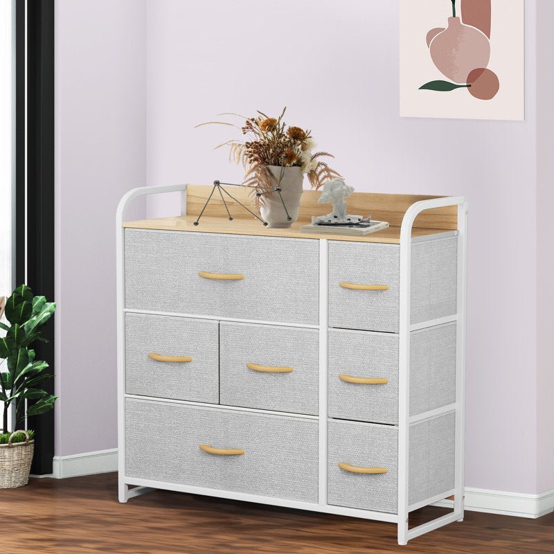 7 Drawer 31.5" W Chest - From Where - 
