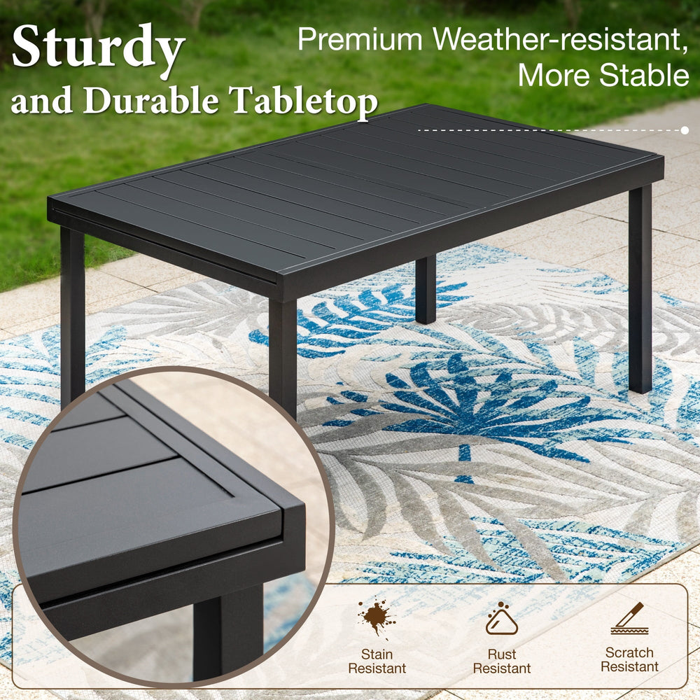 7 - Piece Outdoor Patio Dining Set - From Where - 