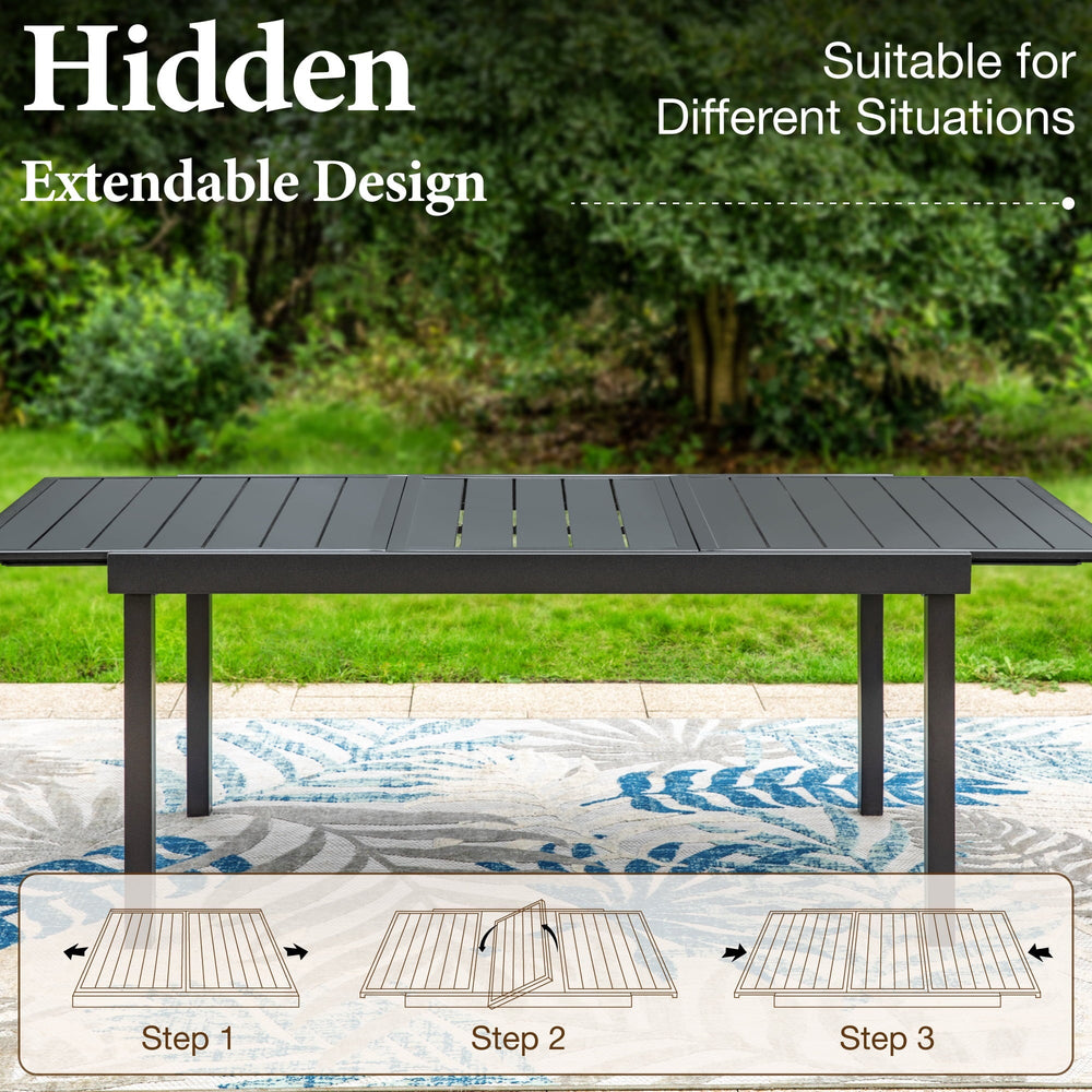 7 - Piece Outdoor Patio Dining Set - From Where - 