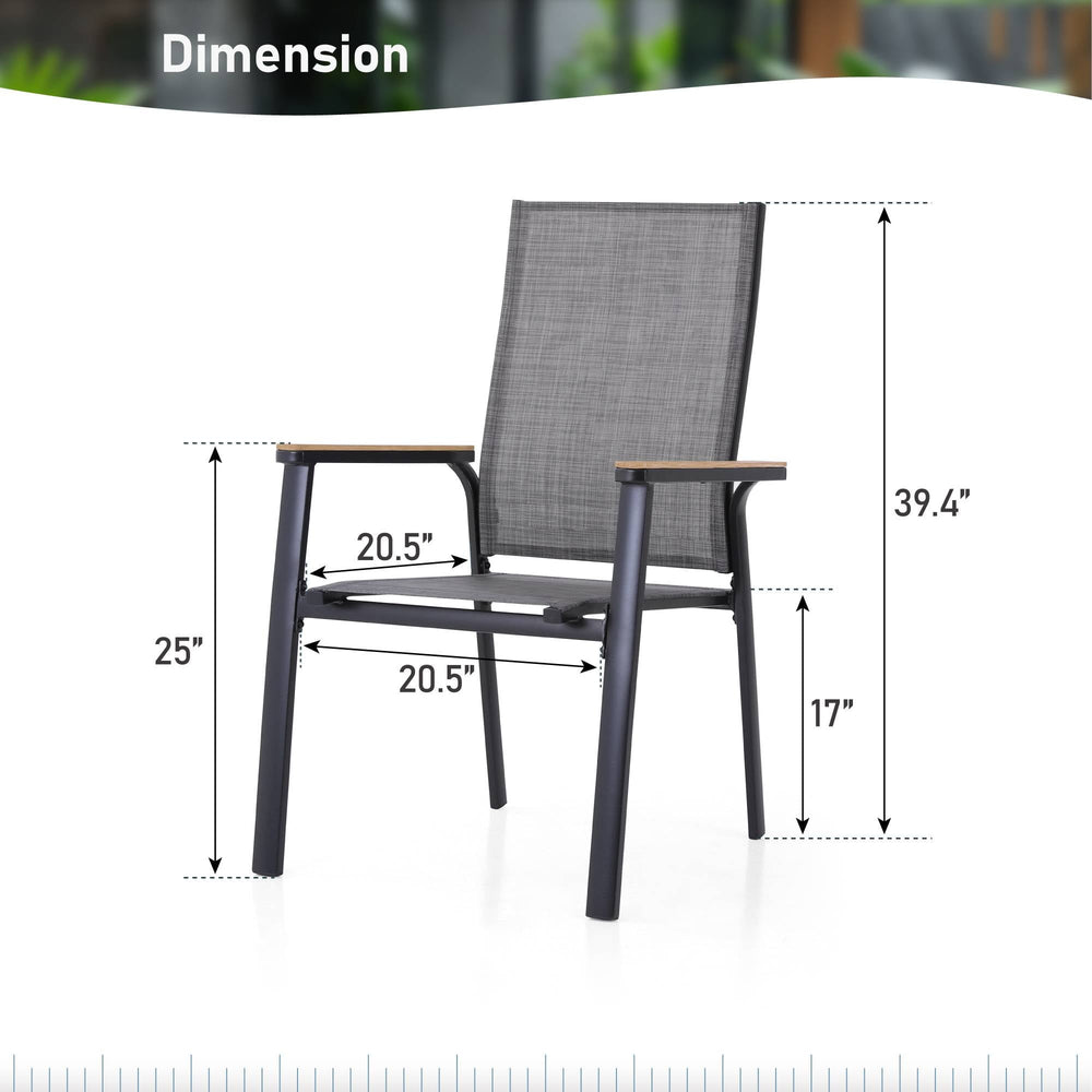 7 - Piece Outdoor Patio Dining Set - From Where - 