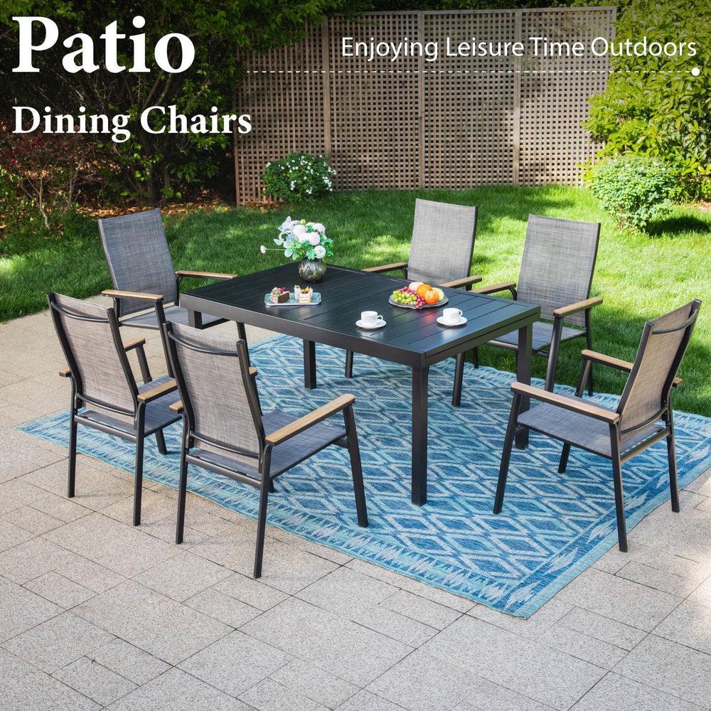 7 - Piece Outdoor Patio Dining Set - From Where - 