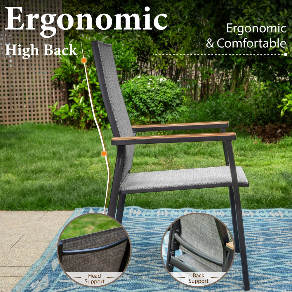 7 - Piece Outdoor Patio Dining Set - From Where - 