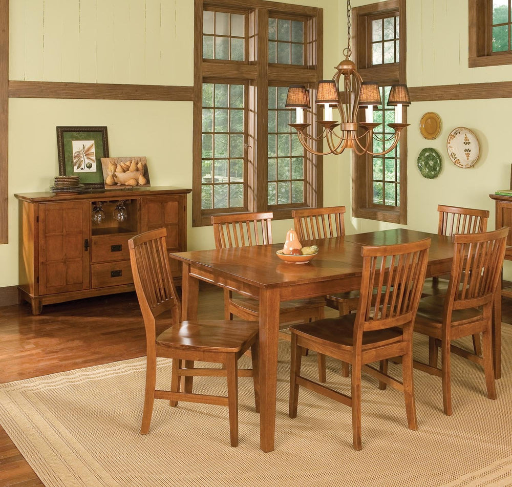 7 - Piece Rectangular Dining Set - From Where - 