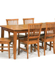 7 - Piece Rectangular Dining Set - From Where - 