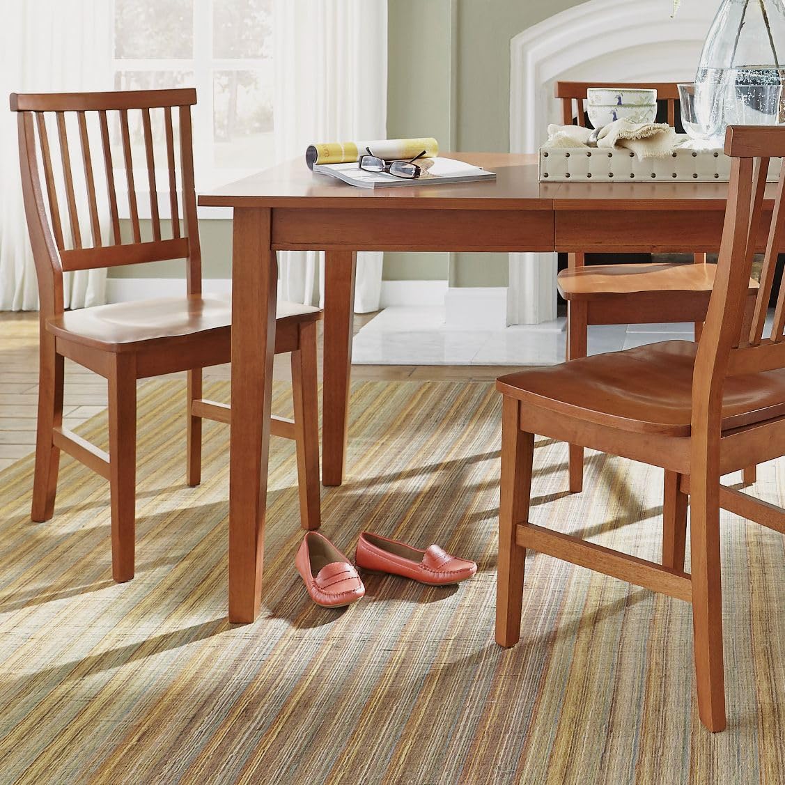 7 - Piece Rectangular Dining Set - From Where - 