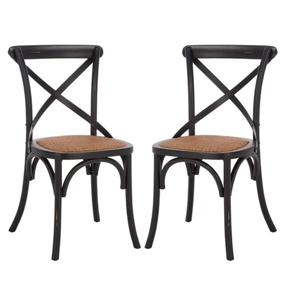 Franklin 18&quot; X Back Chair (Set of 2)
