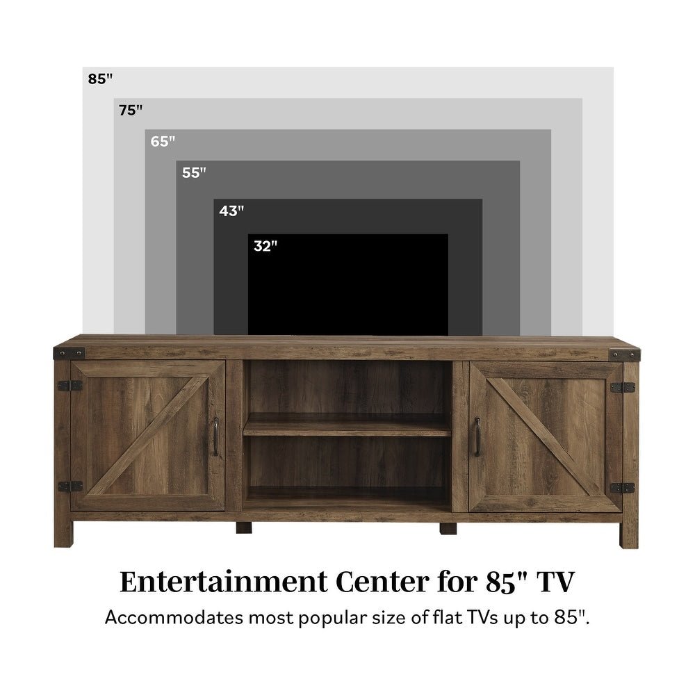 70 - inch Barn Door TV Stand - From Where - 