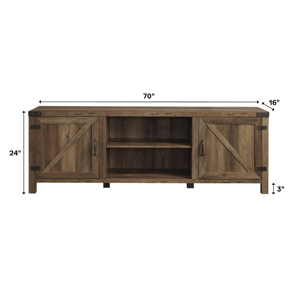 70 - inch Barn Door TV Stand - From Where - 
