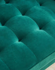 70 Inch Modern Emerald Sofa - From Where - 