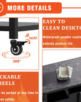 3-Shelf Outdoor Grill Cart with Wheels