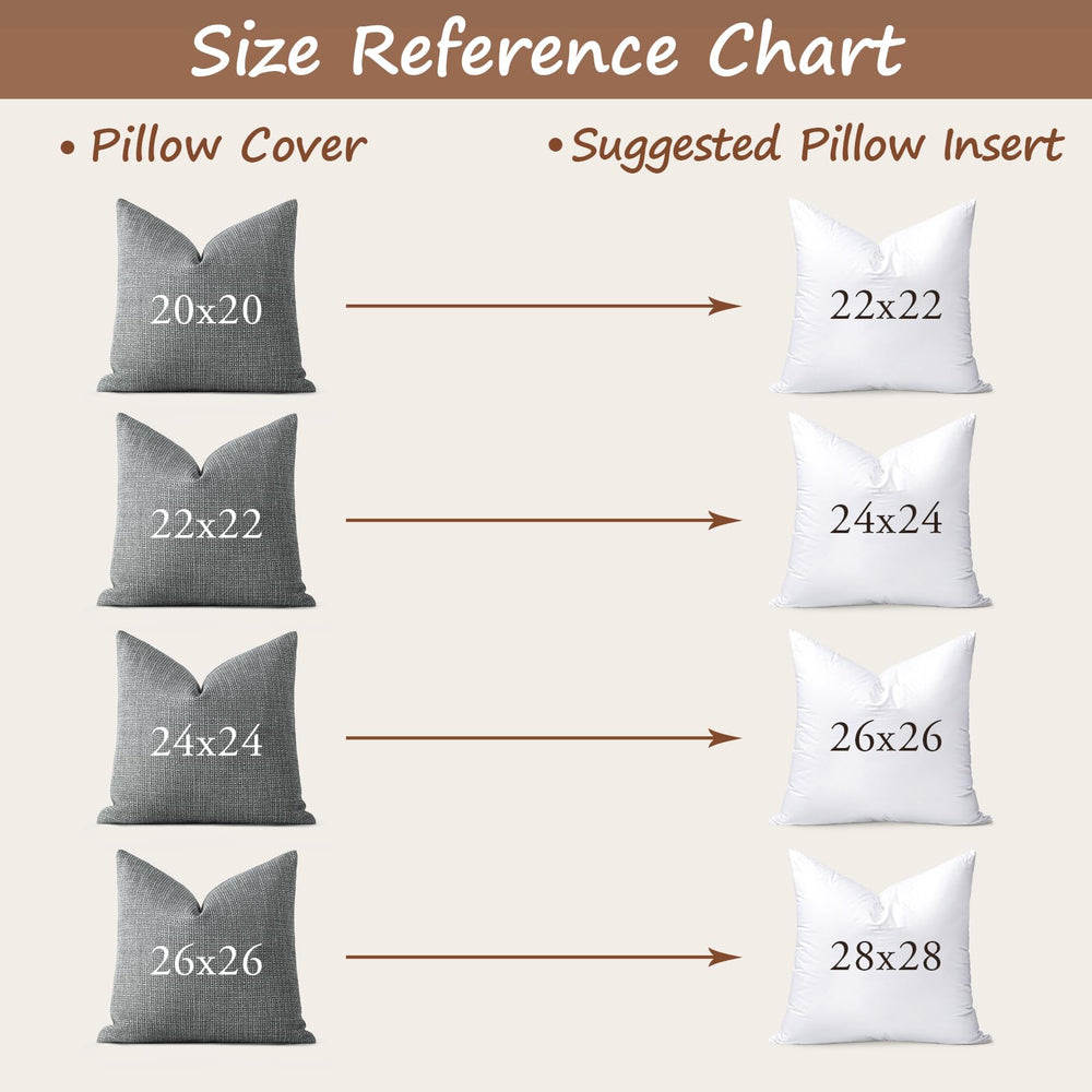 26" Down Pillow Insert (Set of 2)