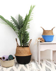 Woven Seagrass Belly Storage Basket