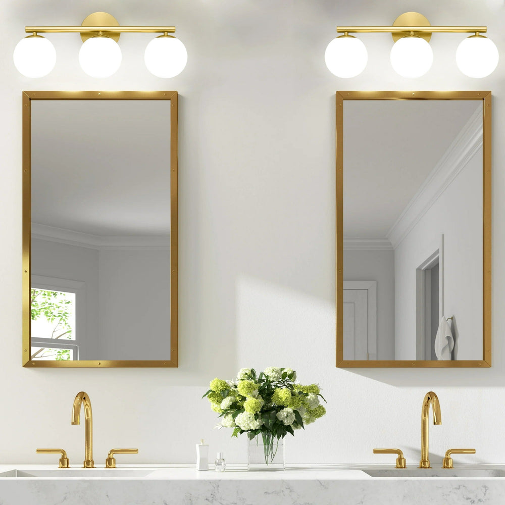 Mid-Century Bathroom Vanity Light