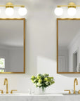 Mid-Century Bathroom Vanity Light