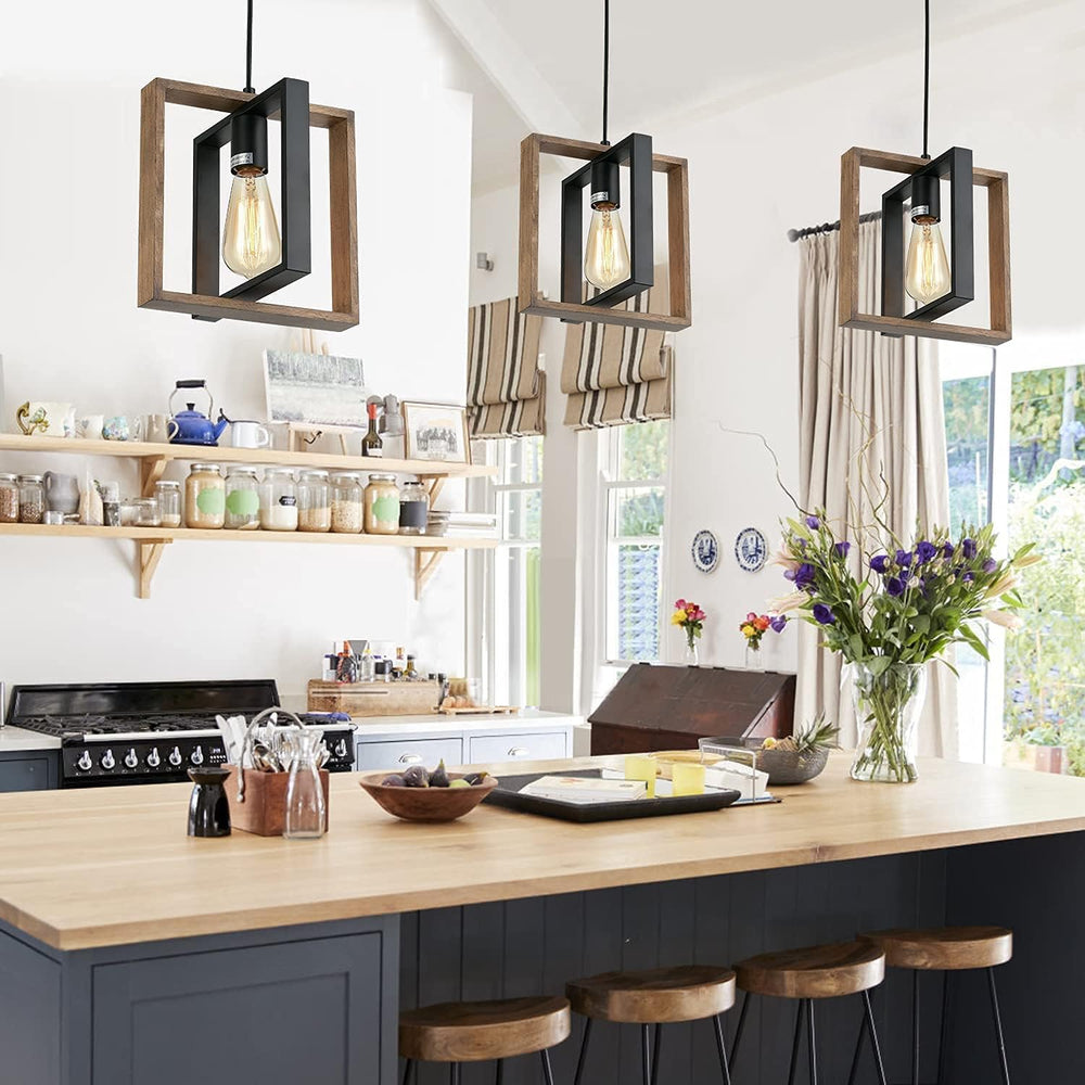 Adjustable Black Modern Pendant Light